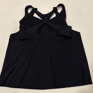 Athleta Black Performance Tank/Bra